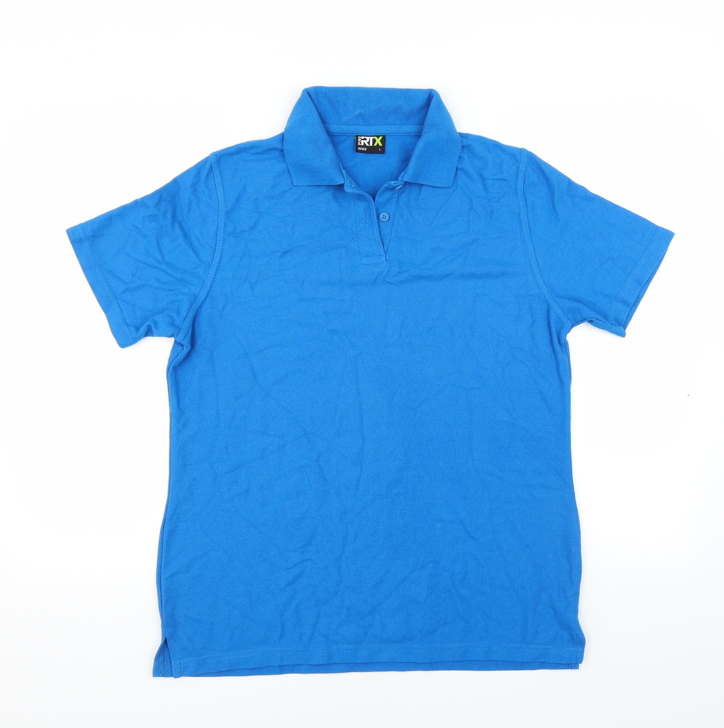 RTX Mens Blue    Polo Size L