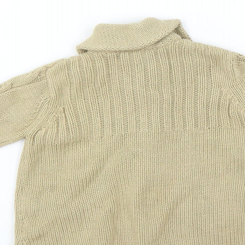 Boots Mini Club Girls Beige   Cardigan Jumper Size 18-24 Months