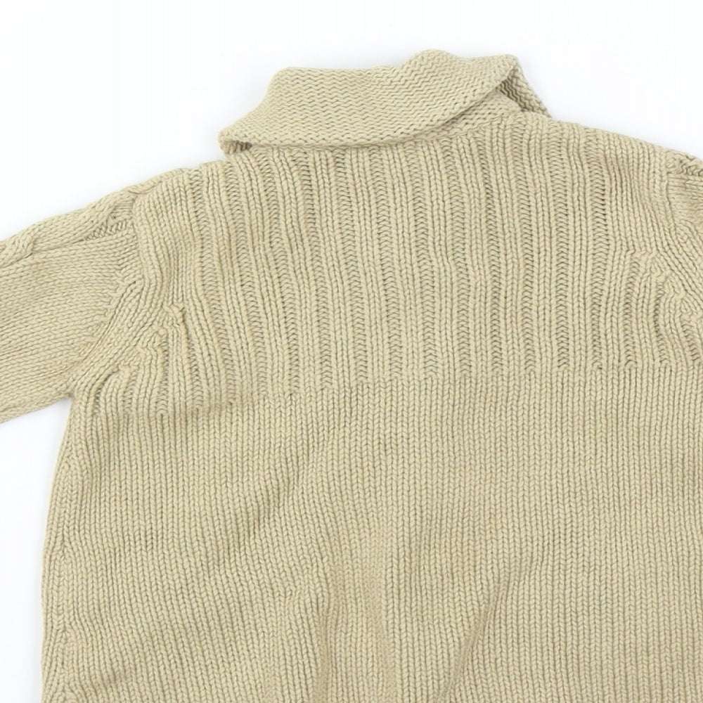 Boots Mini Club Girls Beige   Cardigan Jumper Size 18-24 Months