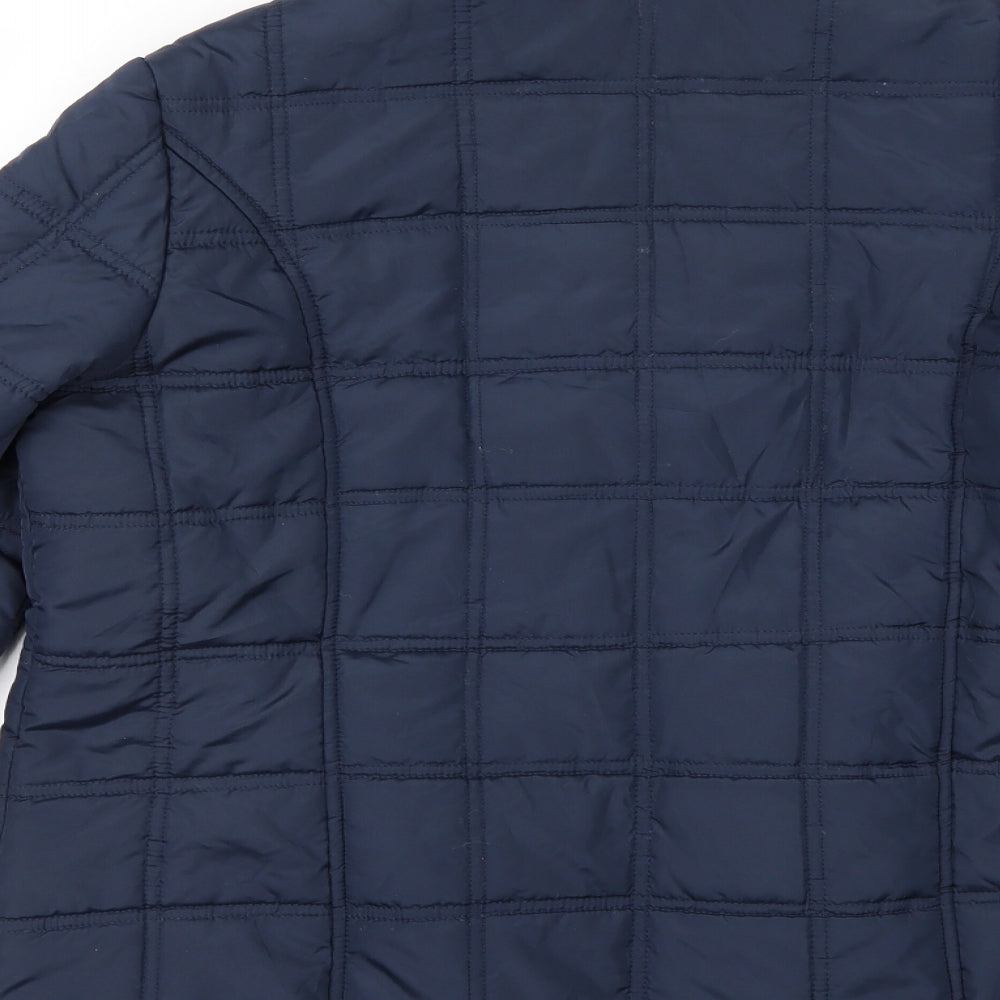 FABRIZIA Womens Blue   Jacket  Size 16