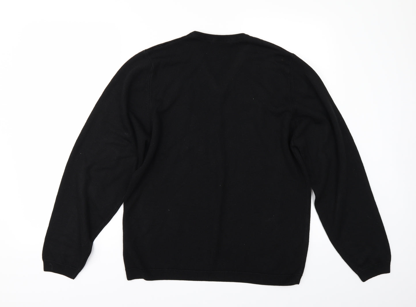 Marks and Spencer Mens Black   Pullover Jumper Size M