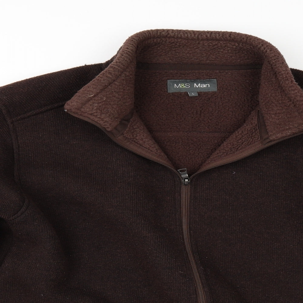 Marks and Spencer Mens Brown   Jacket  Size L