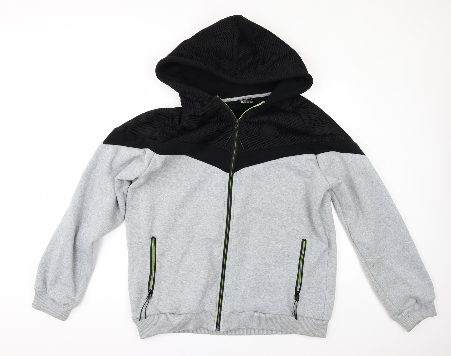 Everlast Mens Grey   Full Zip Hoodie Size 2XL