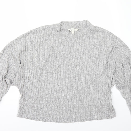 Marks and Spencer Womens Grey   Pullover Jumper Size 14