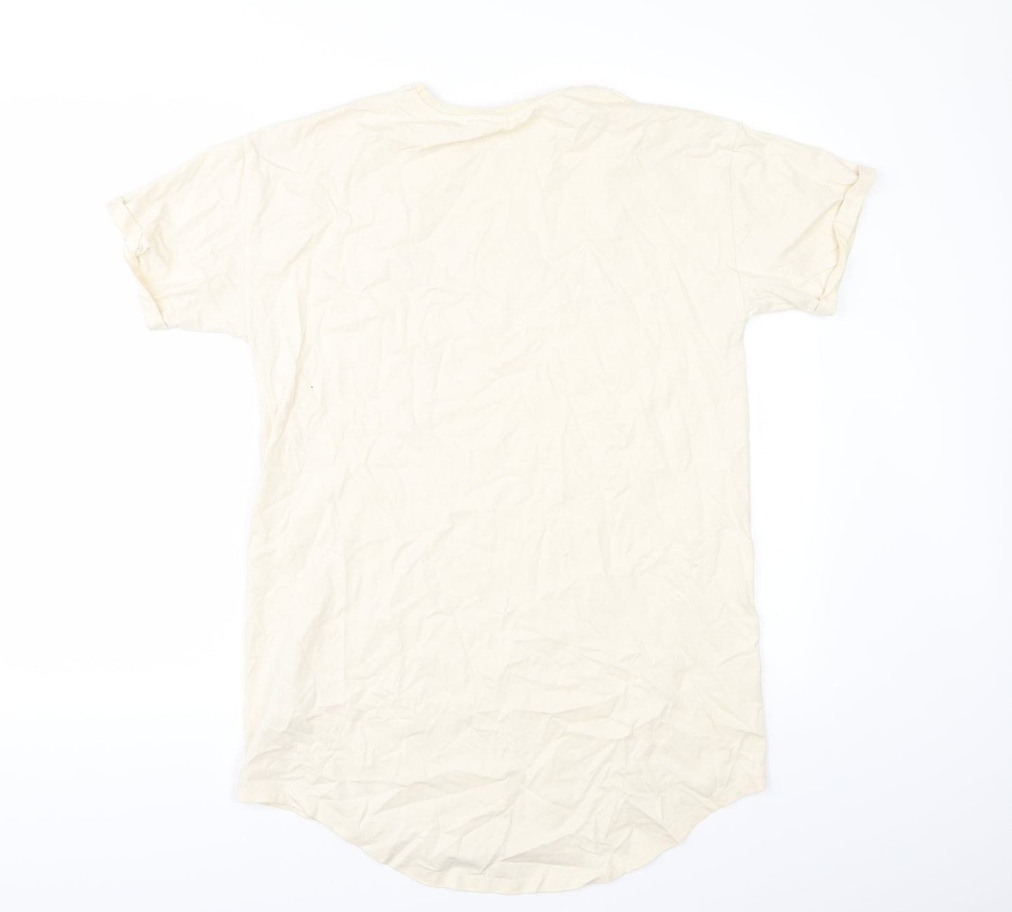 Zara Girls Ivory   Basic T-Shirt Size 13-14 Years