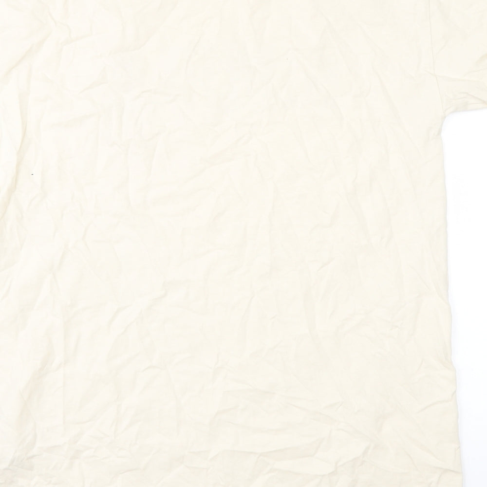 Zara Girls Ivory   Basic T-Shirt Size 13-14 Years