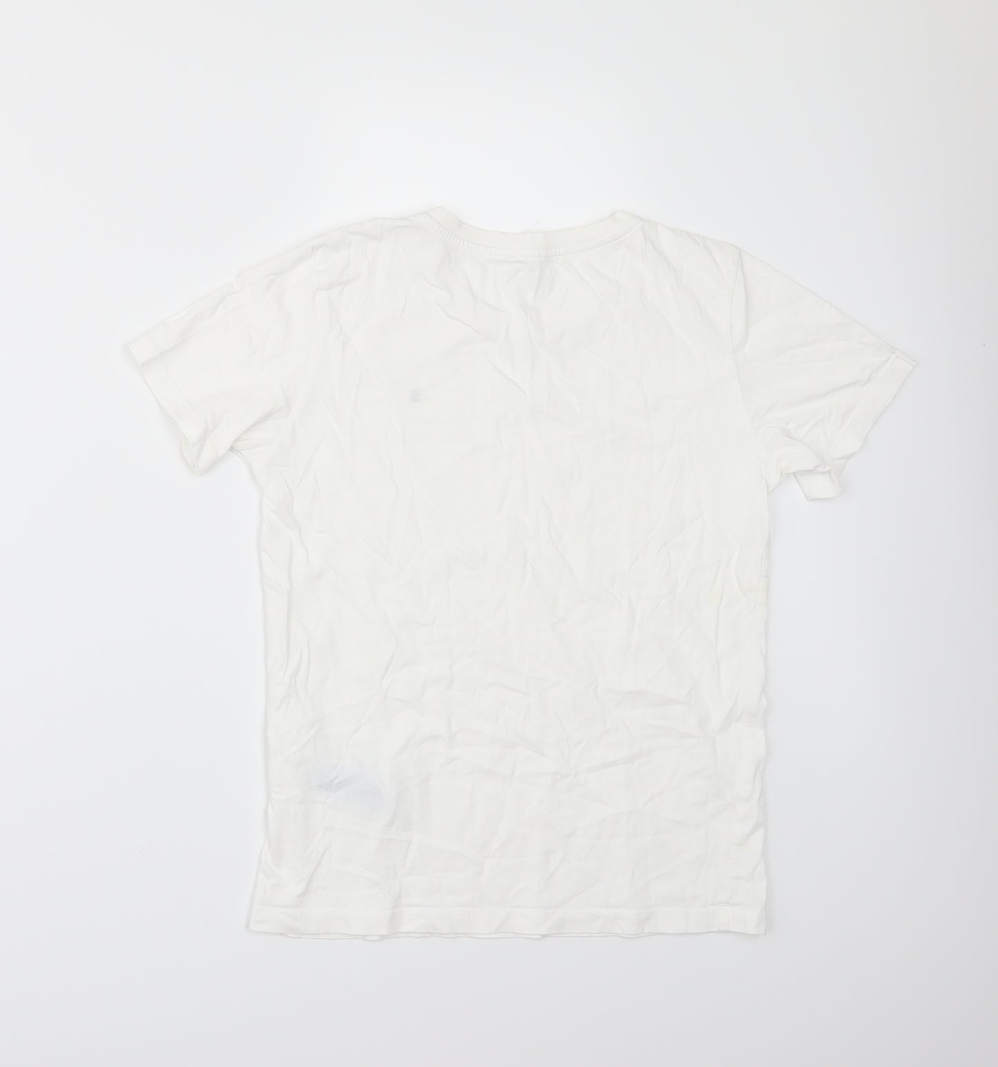 Tommy Hilfiger Boys White   Basic T-Shirt Size 11-12 Years