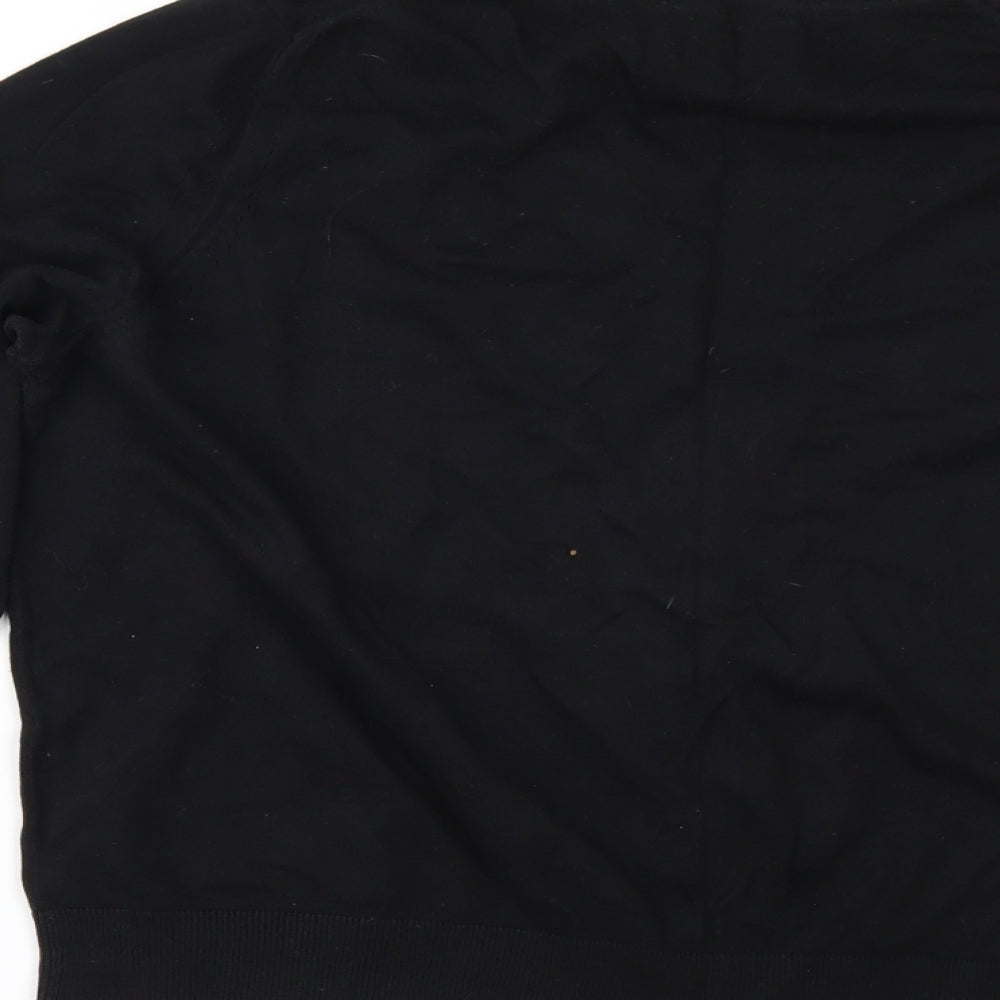 Marks and Sencers Womens Black   Cardigan Jumper Size 20