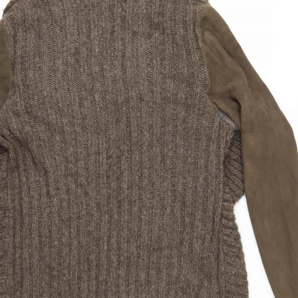 All Staints Womens Brown   Cardigan Jumper Size 12