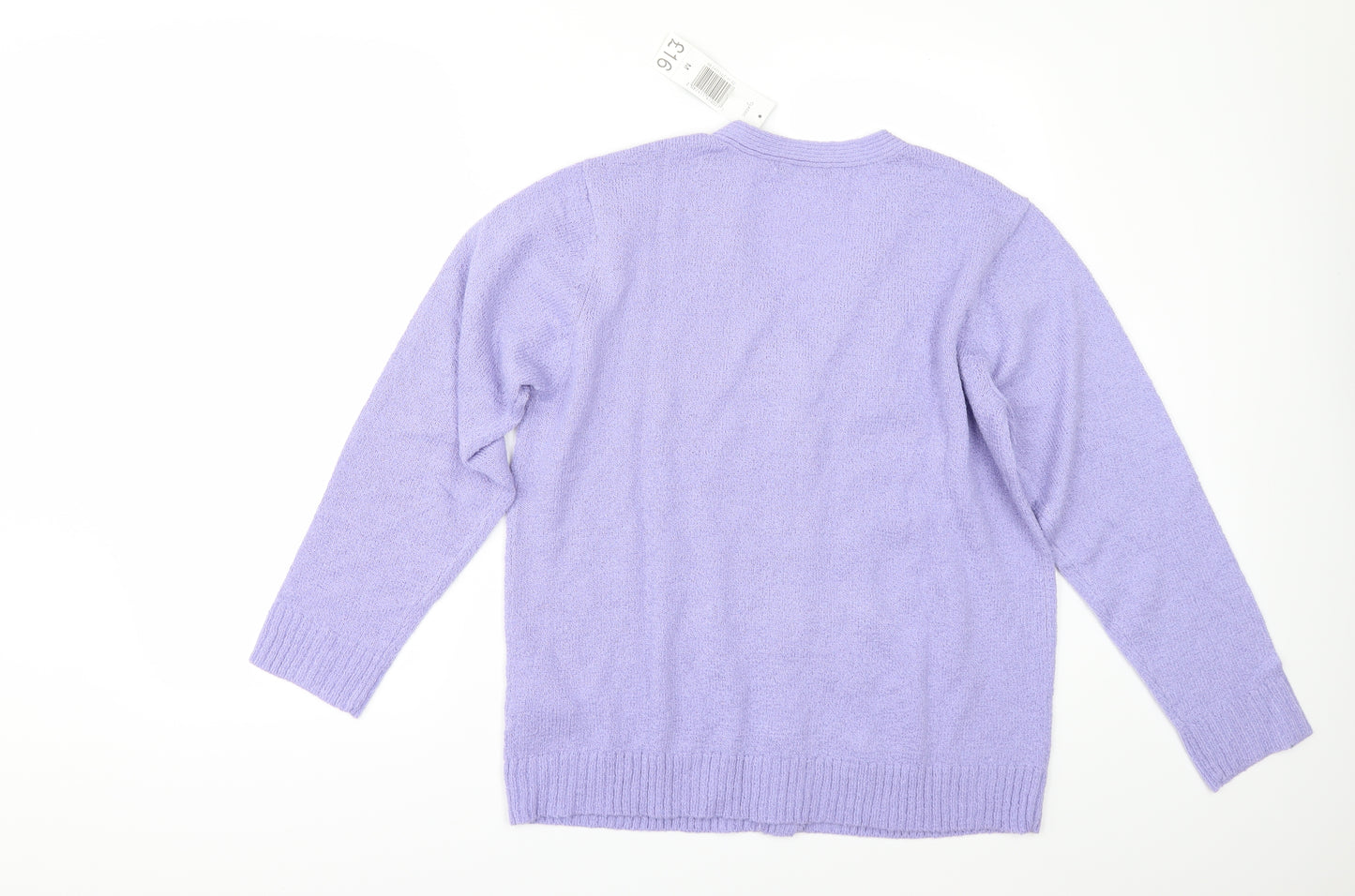 BM Womens Purple   Cardigan Jumper Size M