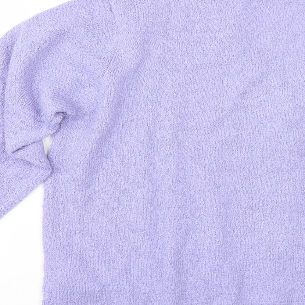 BM Womens Purple   Cardigan Jumper Size M