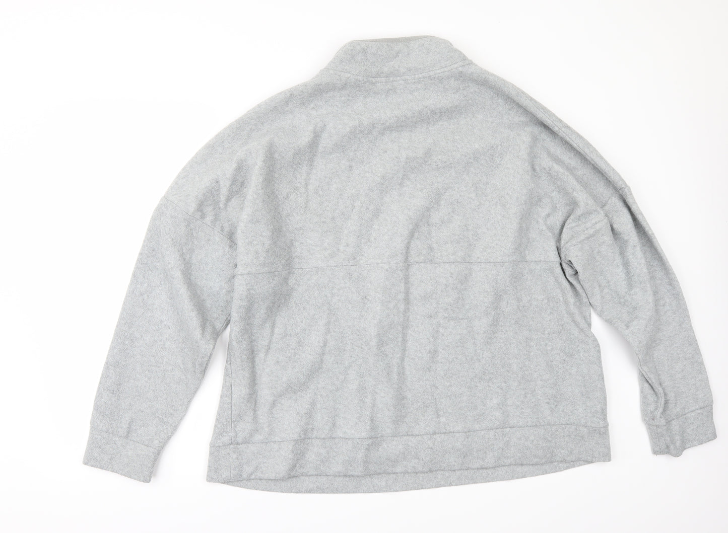 Primark Womens Grey  Fleece Jacket  Size XL