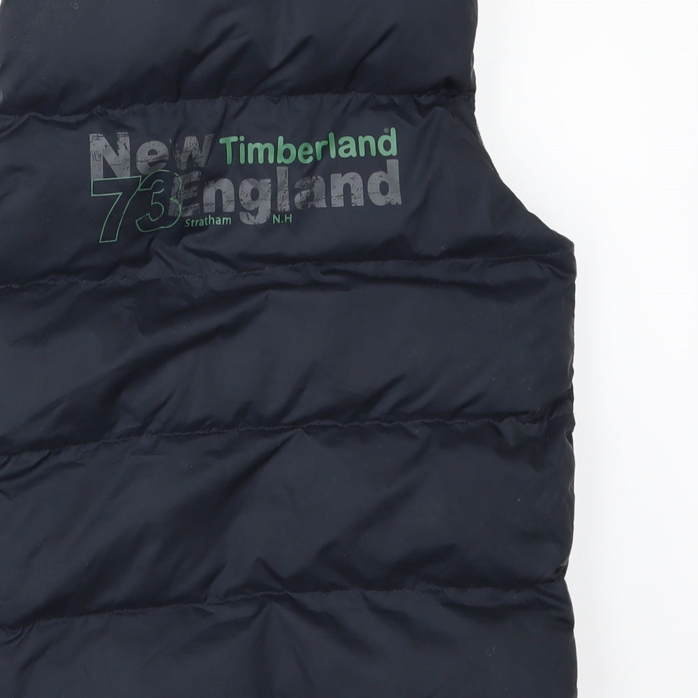 Timberland Boys Blue   Gilet Jacket Size 6 Years