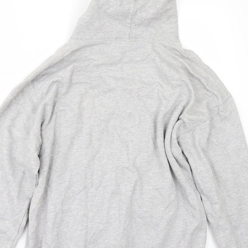 STYLIWISE Womens Grey   Pullover Hoodie Size S