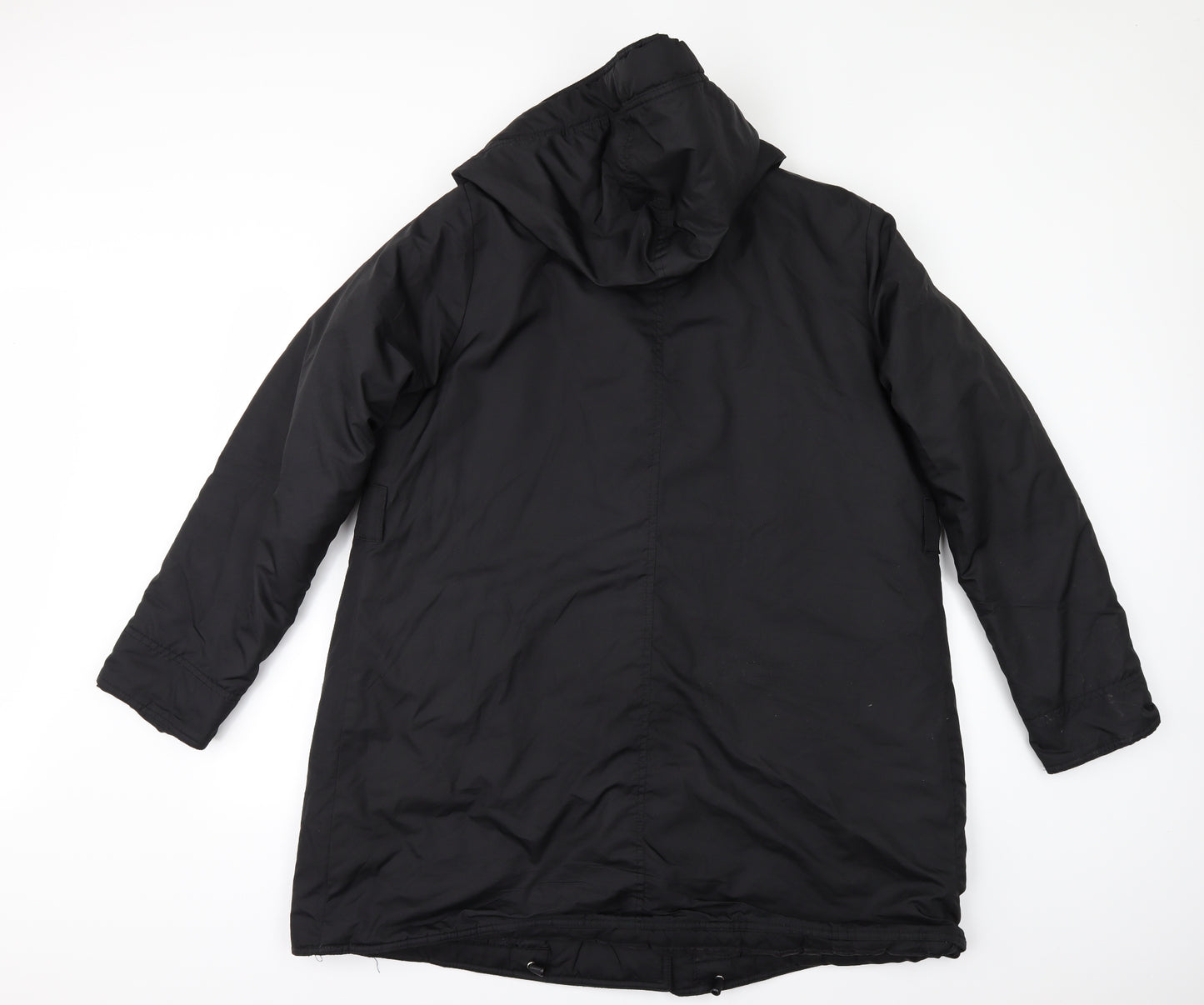 L.E.I. JEANS Womens Black   Anorak Cape Size L