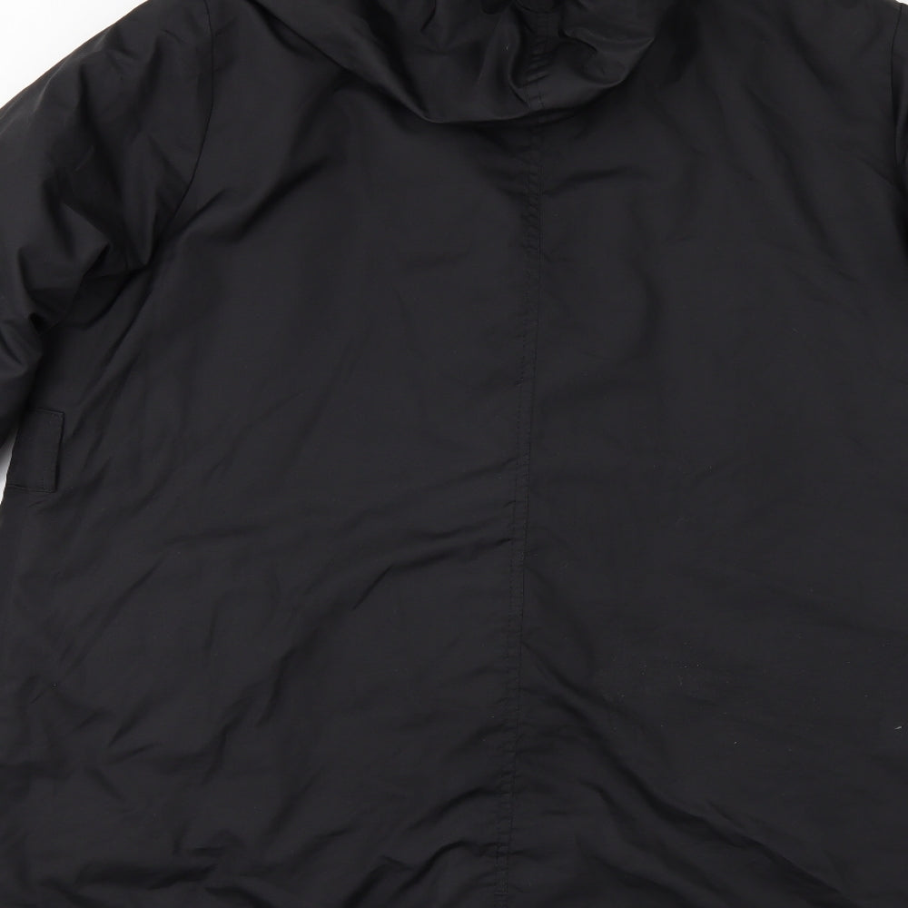 L.E.I. JEANS Womens Black   Anorak Cape Size L