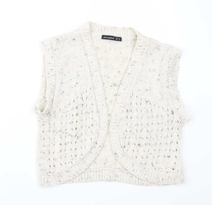 Primark Womens Beige   Cardigan Jumper Size 12