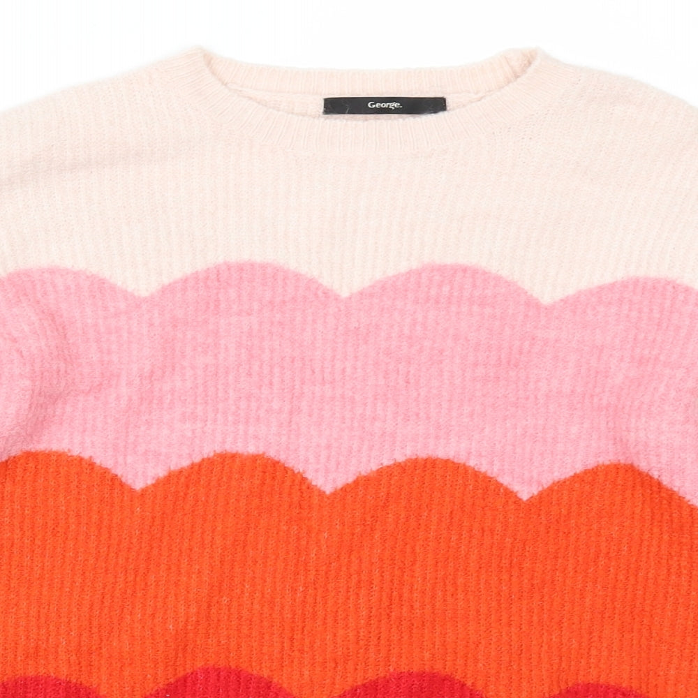 George Girls Multicoloured   Pullover Jumper Size 12-13 Years