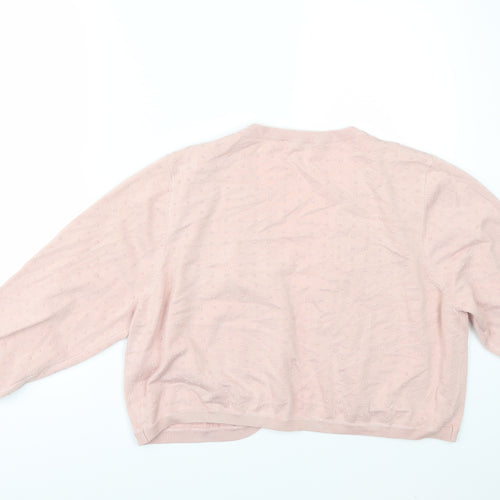 BHS Womens Pink   Cardigan Jumper Size 20