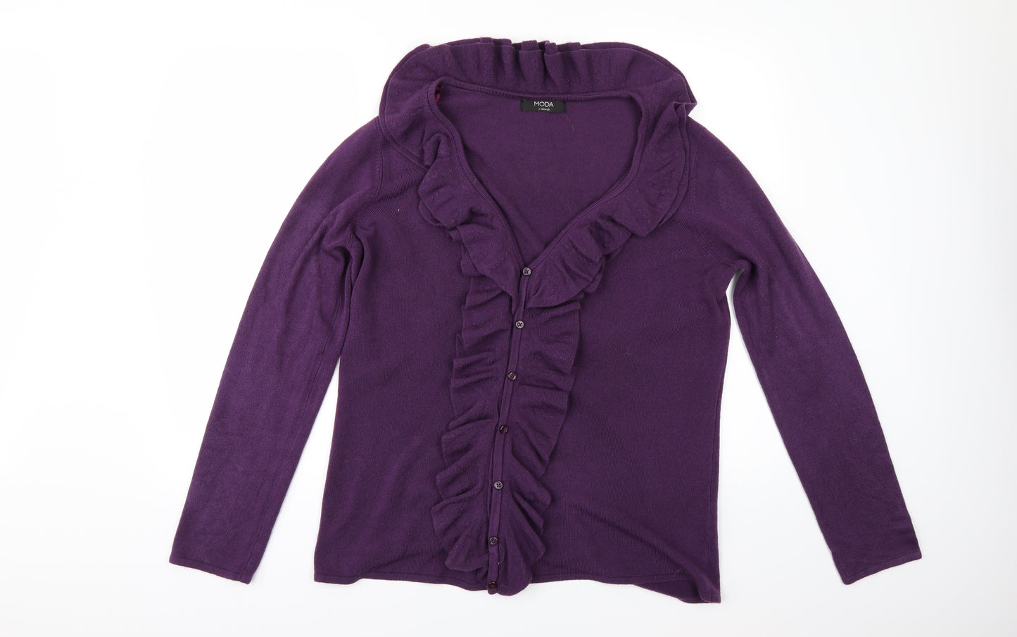 George Womens Purple   Cardigan Jumper Size 20