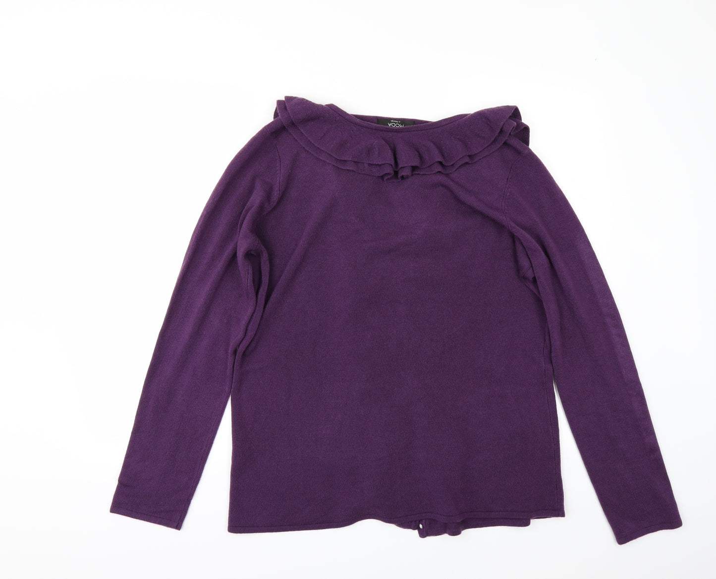 George Womens Purple   Cardigan Jumper Size 20