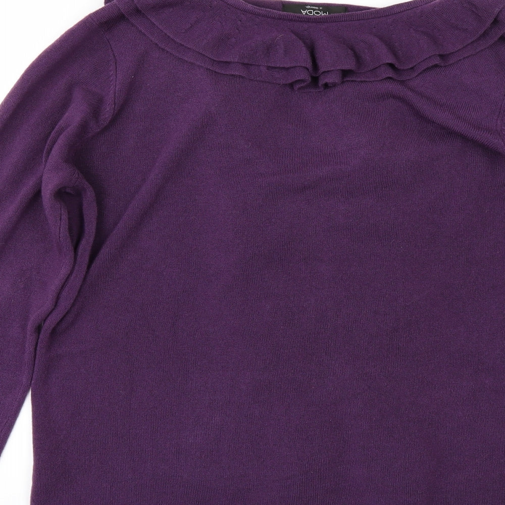 George Womens Purple   Cardigan Jumper Size 20