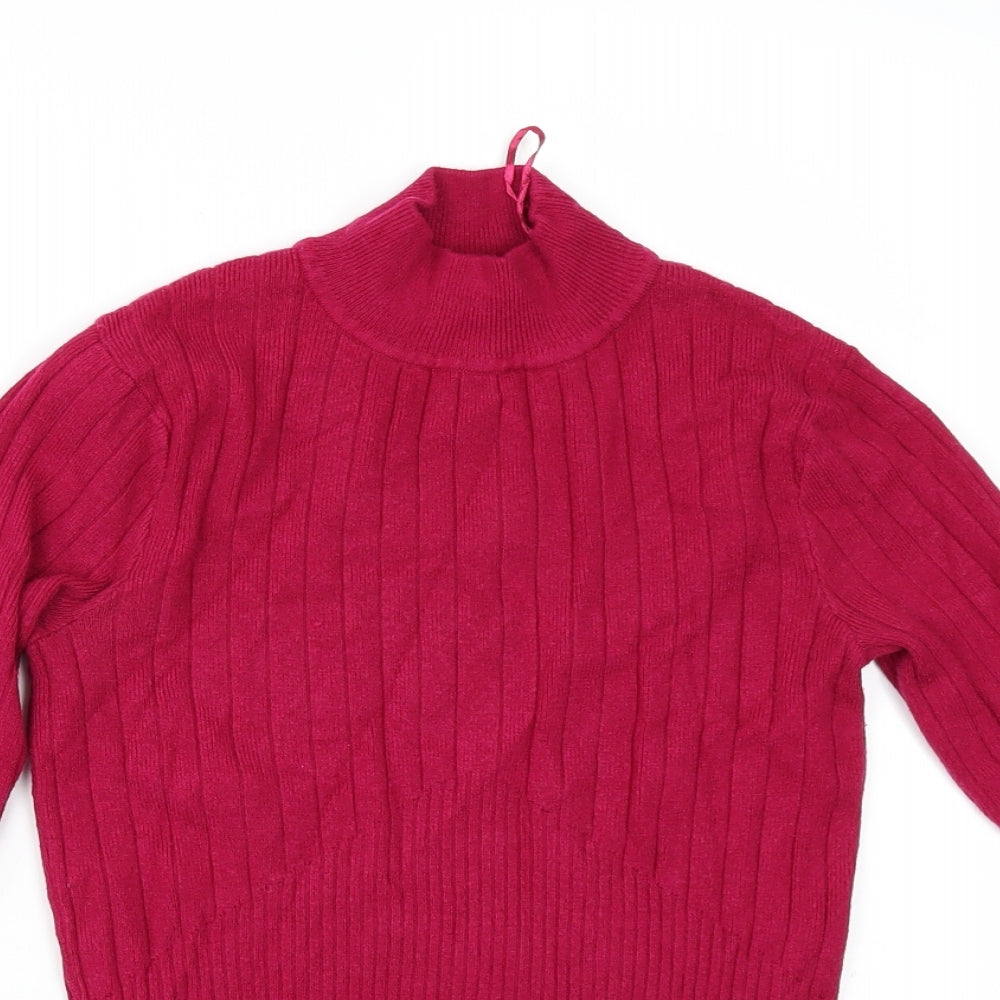 Marks and Spencer Womens Pink   Pullover Jumper Size 8
