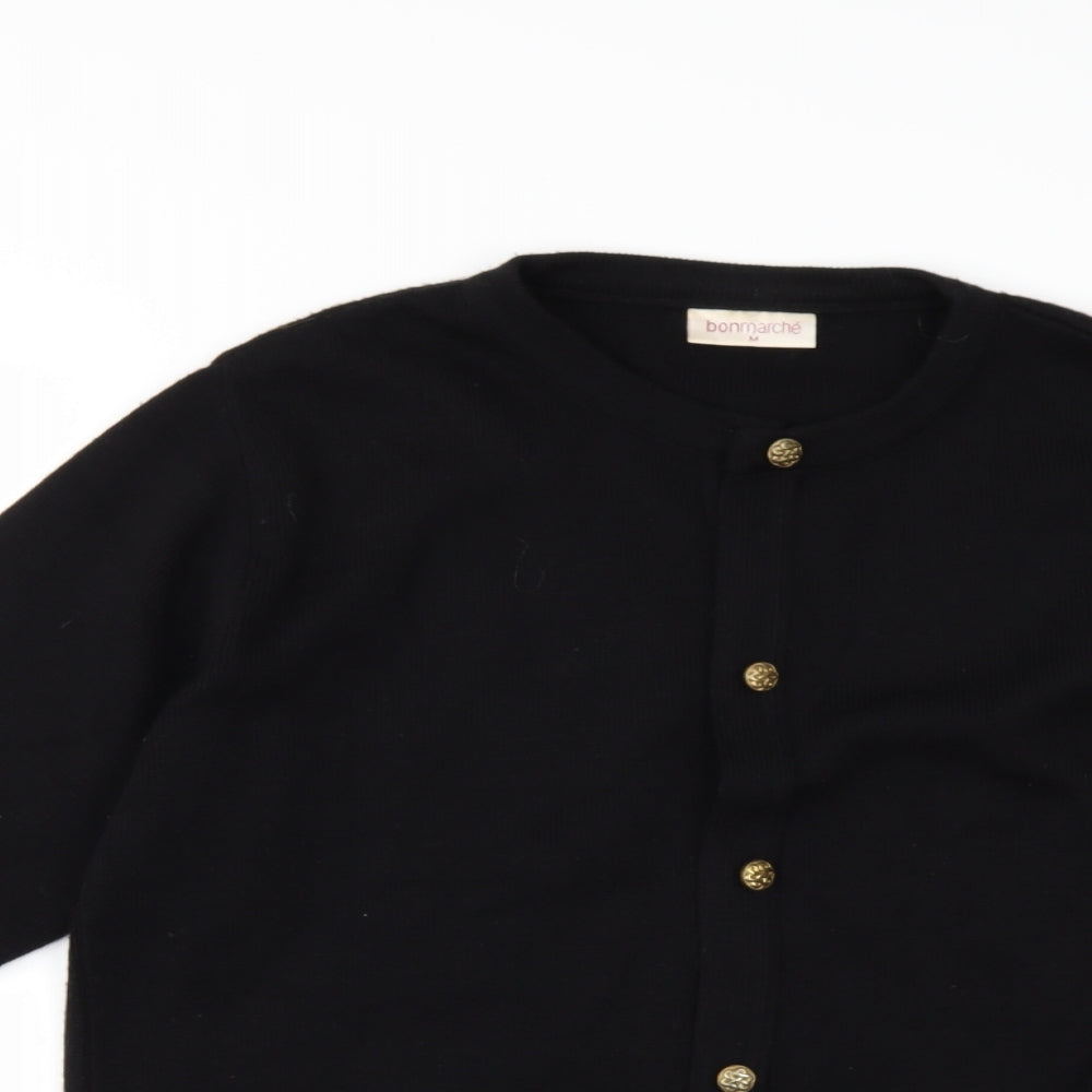 Bonmarché Womens Black   Cardigan Jumper Size 20