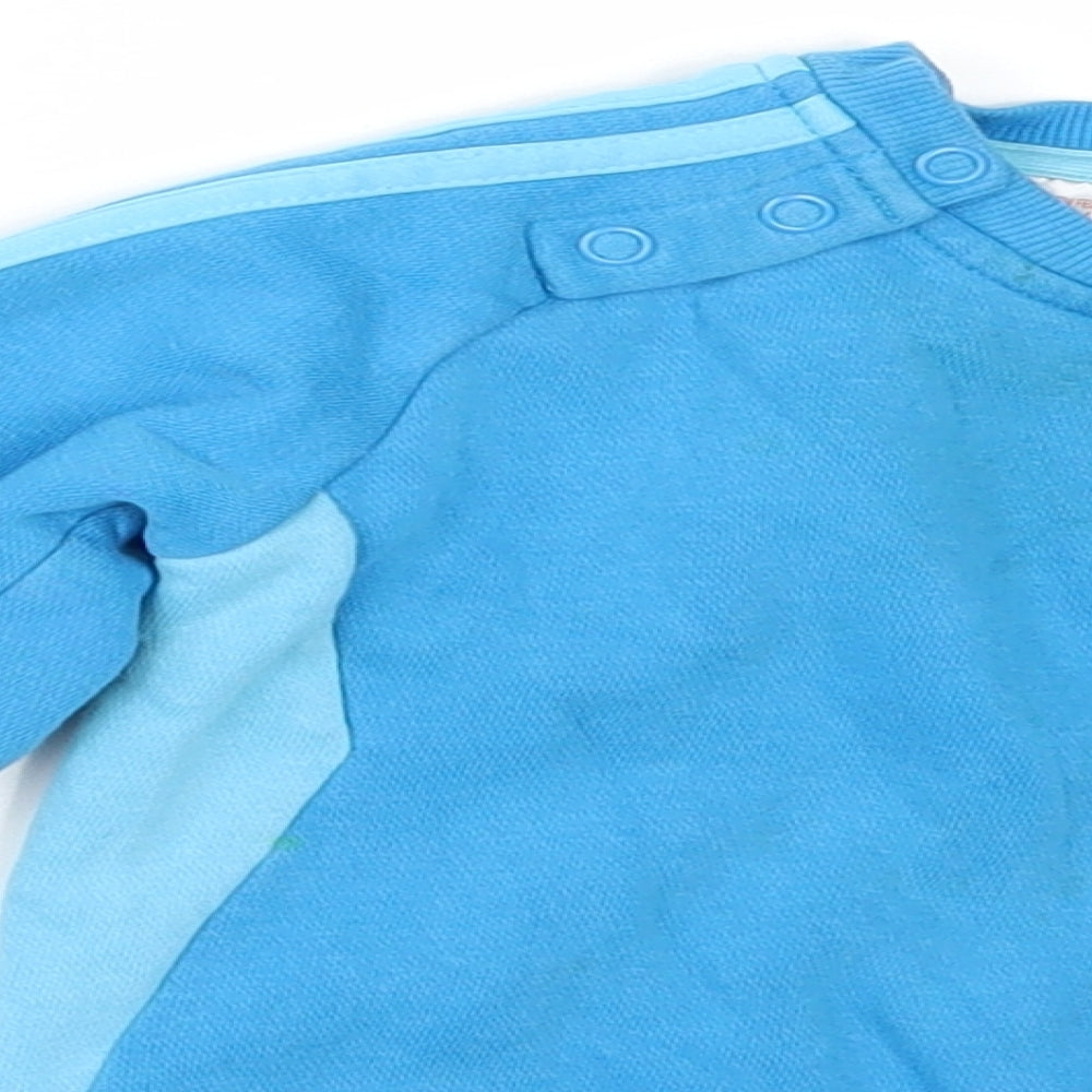 adidas Baby Blue   Pullover Jumper Size 9-12 Months