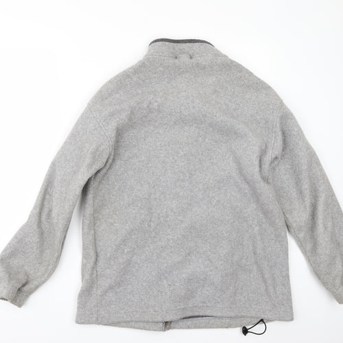 Marks and Spencer Womens Grey  Fleece Jacket  Size 14