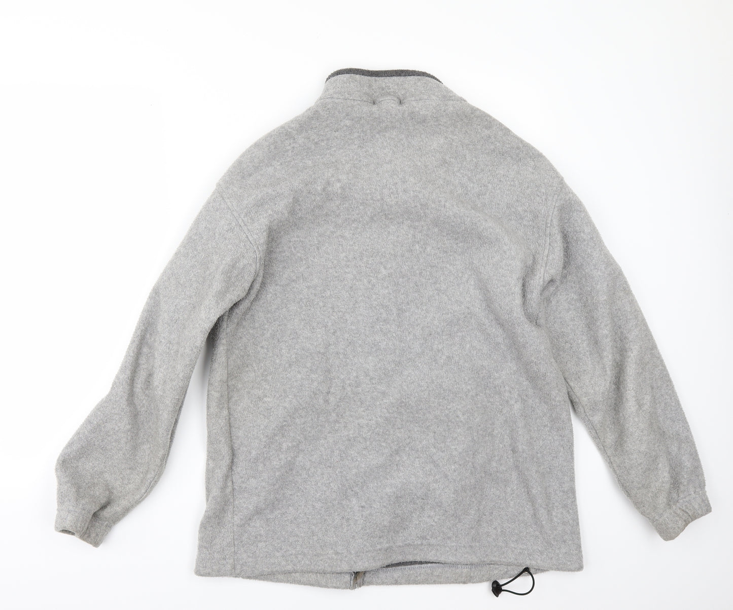 Marks and Spencer Womens Grey  Fleece Jacket  Size 14