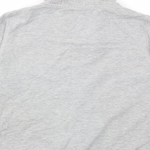 ESMARA Mens Grey   Full Zip Sweatshirt Size L