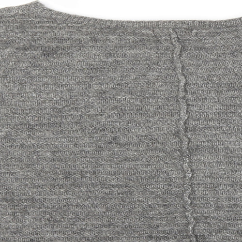New Look Womens Grey  Knit Pullover Jumper Size L