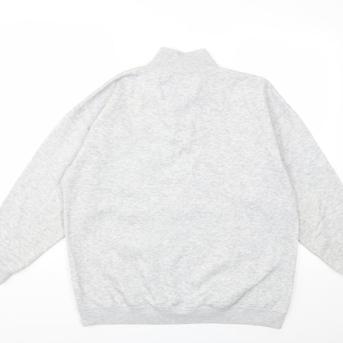 Nature Republic Womens Grey   Pullover Sweatshirt Size S