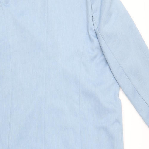 Agenda Womens Blue   Overcoat Coat Size 20