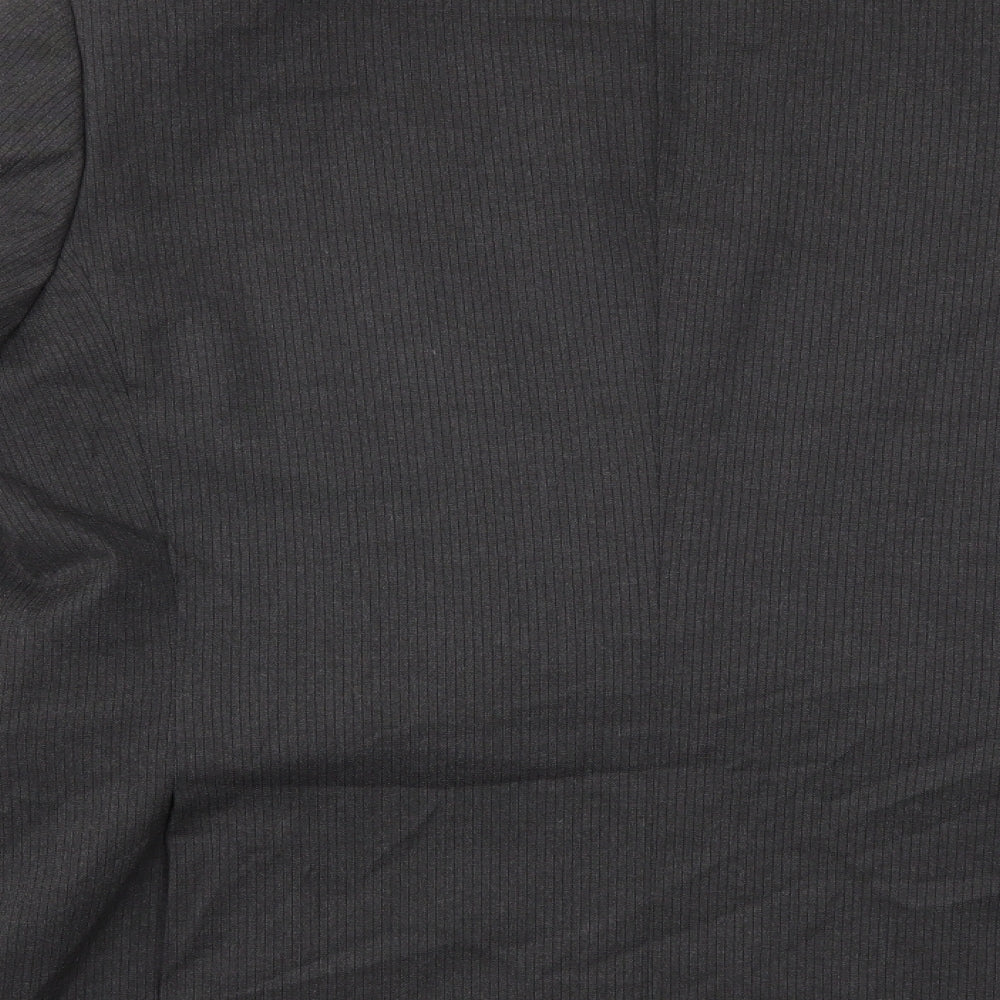 Burton Mens Grey Striped  Jacket Suit Jacket Size 48