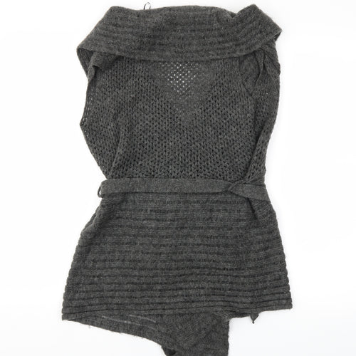 George Womens Black  Knit Cardigan Jumper Size S