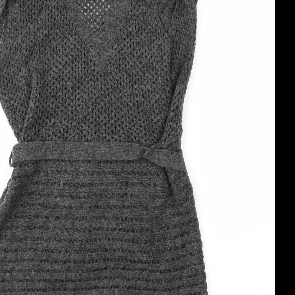 George Womens Black  Knit Cardigan Jumper Size S