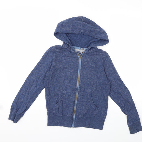 Uniqlo Boys Blue   Full Zip Hoodie Size 9 Years