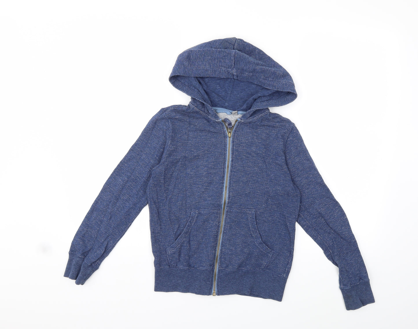 Uniqlo Boys Blue   Full Zip Hoodie Size 9 Years