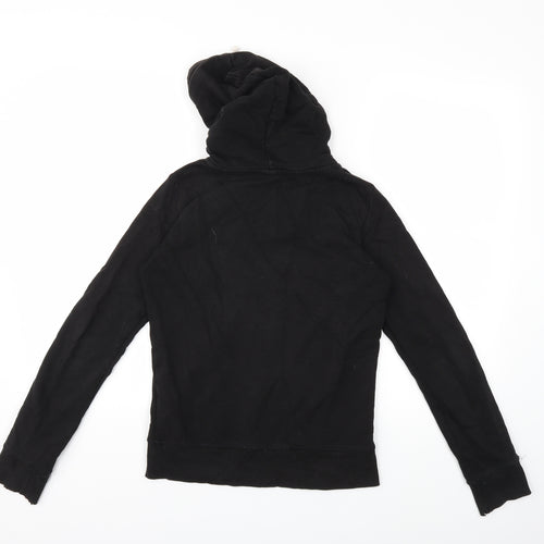 Preworn Womens Black   Full Zip Hoodie Size XS