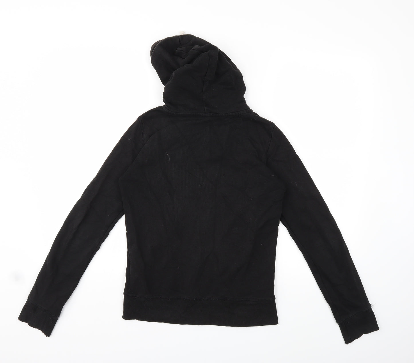 Preworn Womens Black   Full Zip Hoodie Size XS