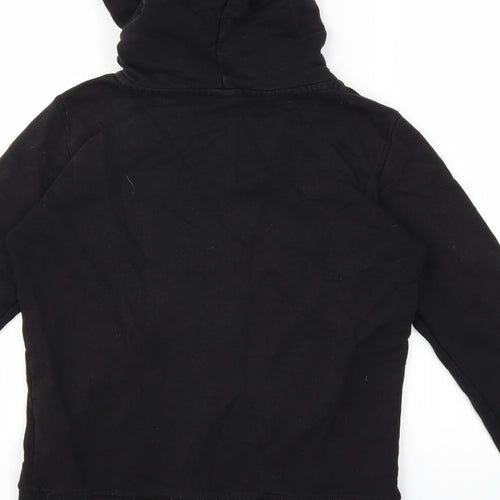 Preworn Womens Black   Full Zip Hoodie Size XS