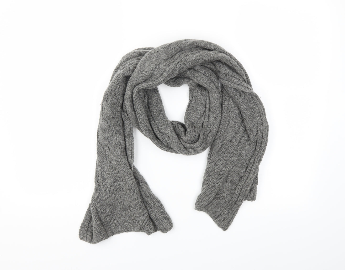 Preworn Womens Grey    Scarf