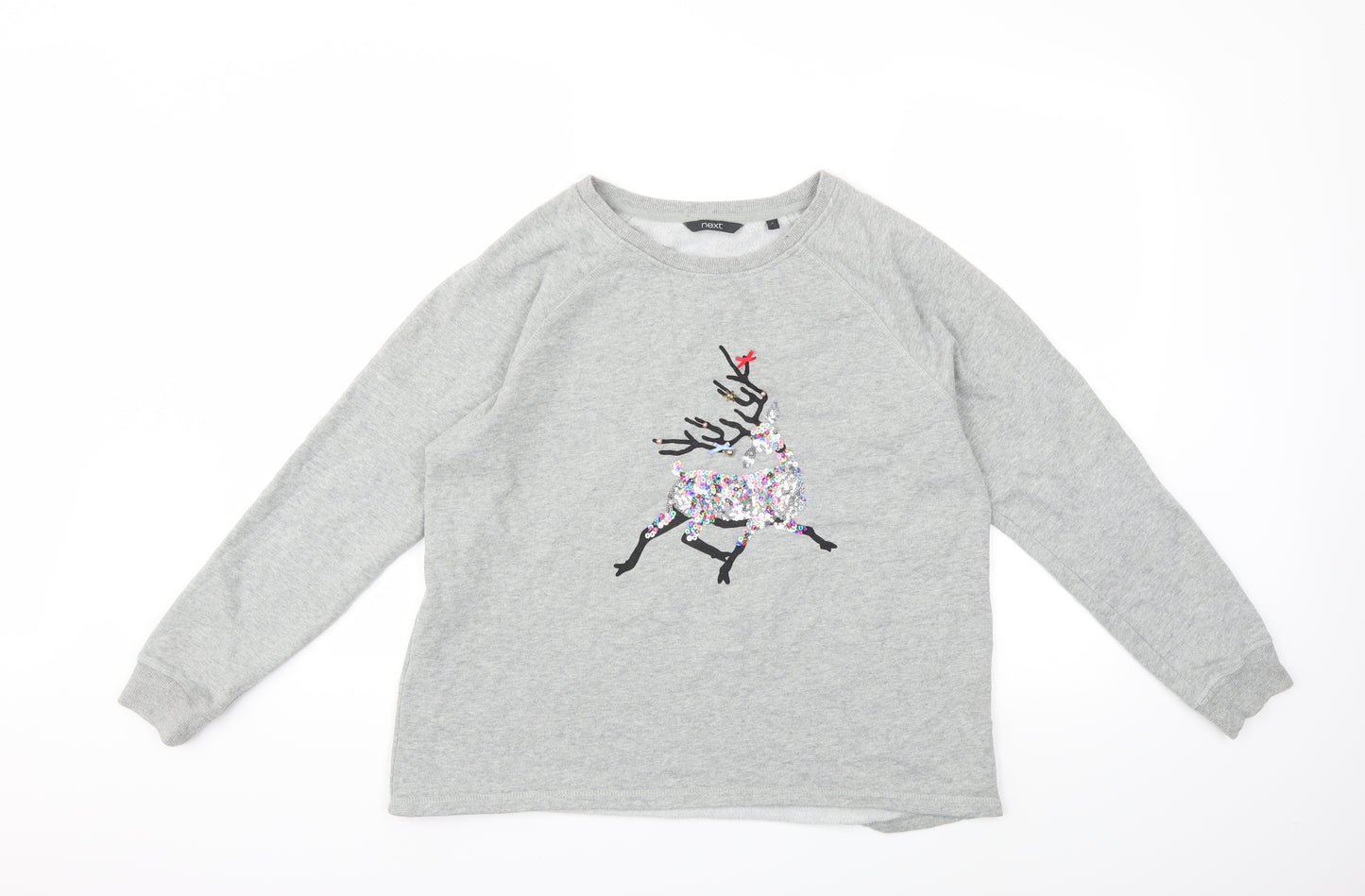 NEXT Womens Grey   Pullover Sweatshirt Size 16