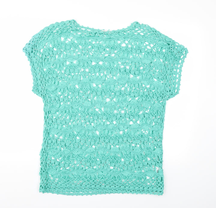 Damart Womens Green   Pullover Jumper Size 14