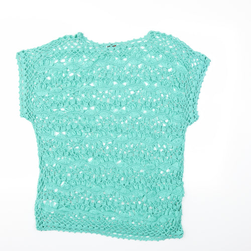 Damart Womens Green   Pullover Jumper Size 14