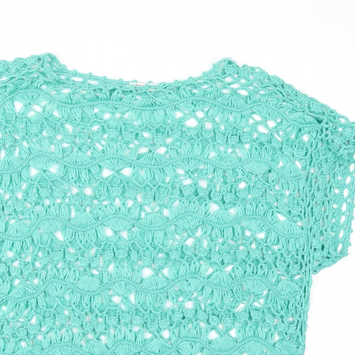 Damart Womens Green   Pullover Jumper Size 14