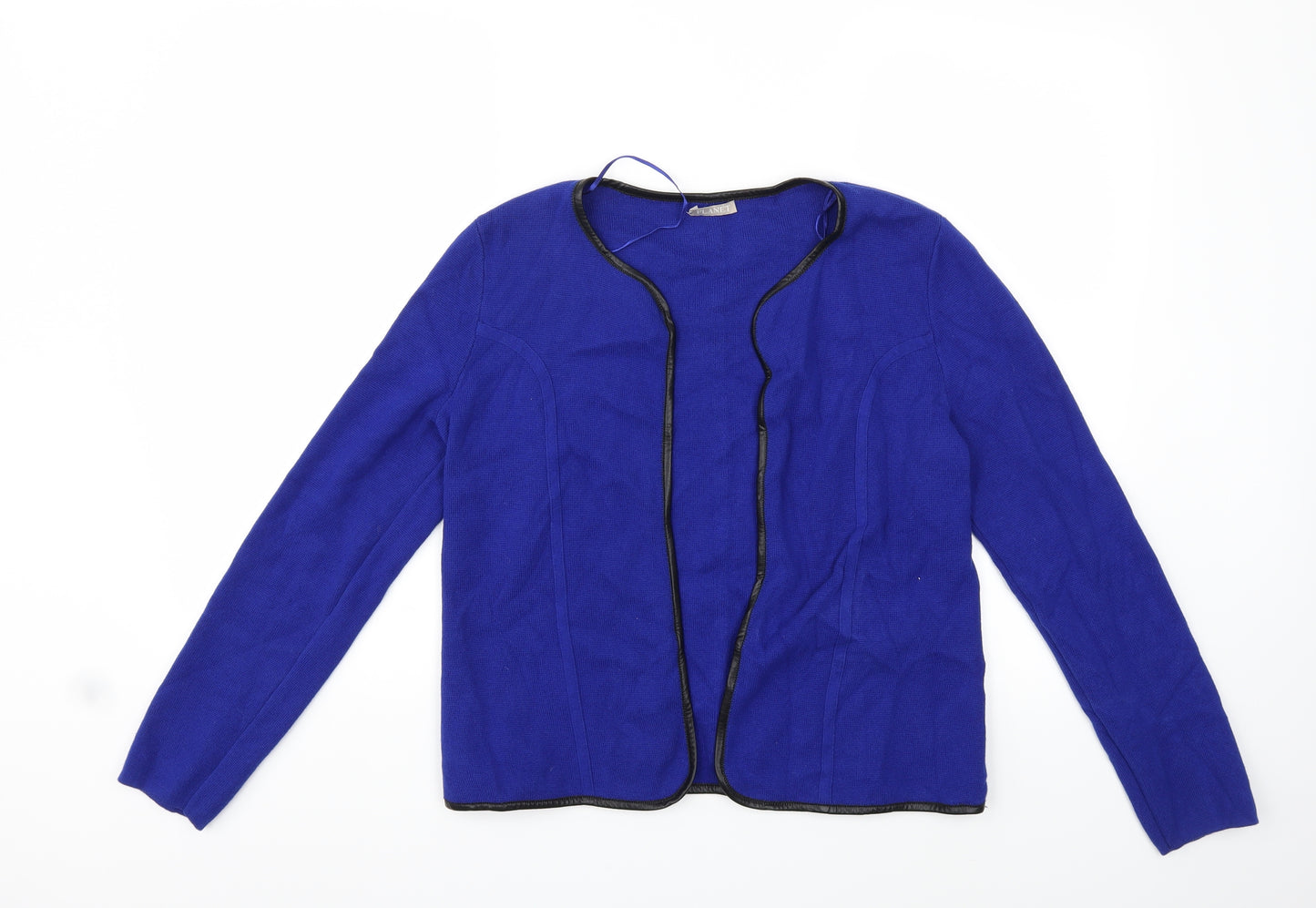 planet Womens Blue  Knit Cardigan Jumper Size S
