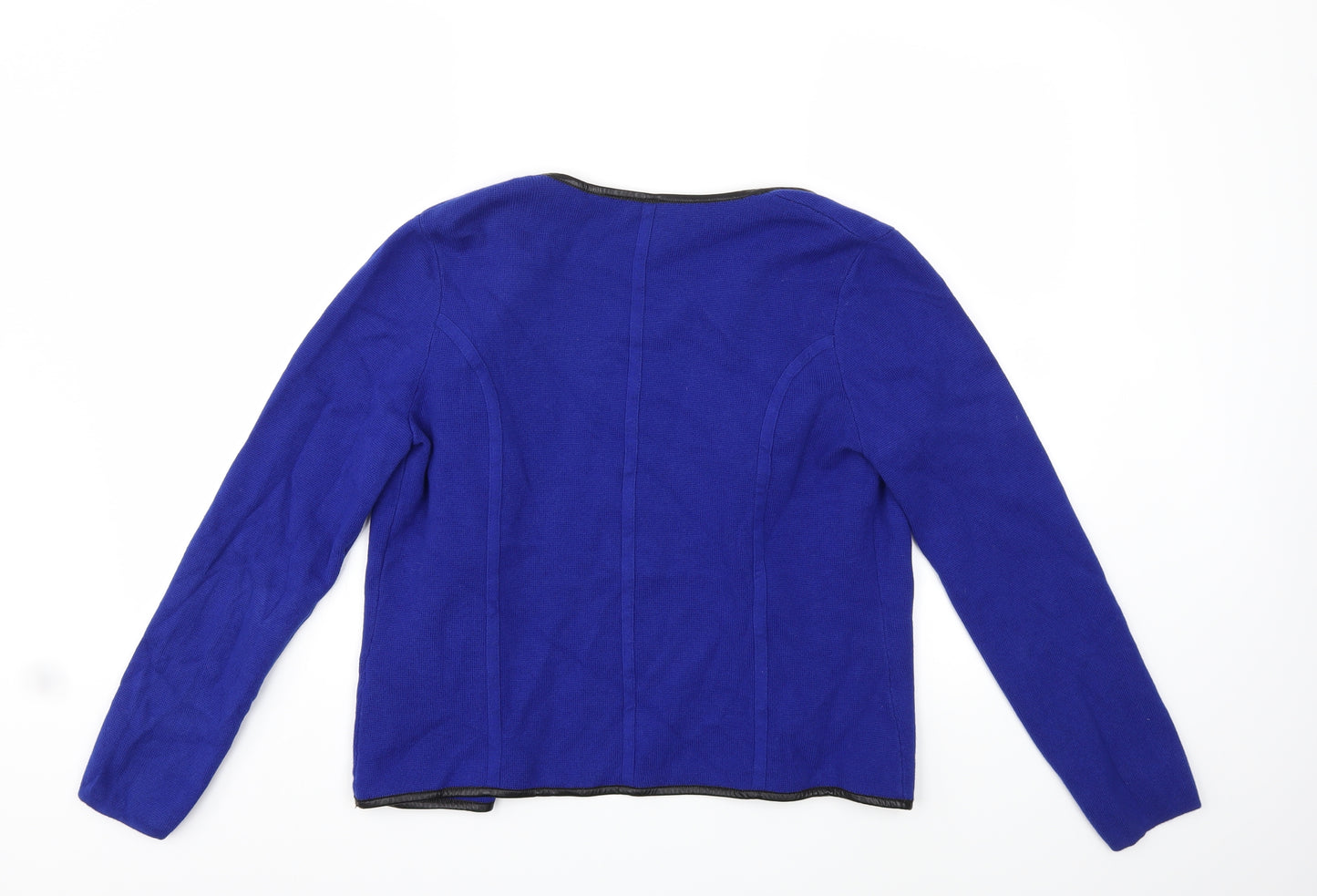 planet Womens Blue  Knit Cardigan Jumper Size S